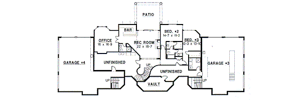 lower floor house blueprint