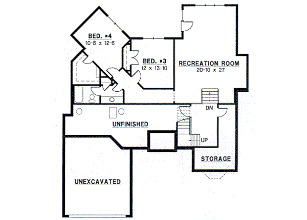 lower floor house blueprint