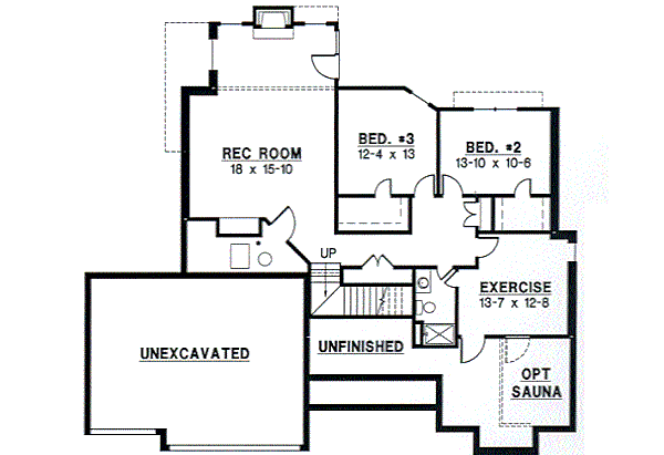 lower floor house blueprint