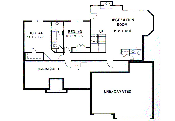 lower floor house blueprint
