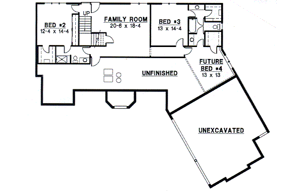 lower floor house blueprint