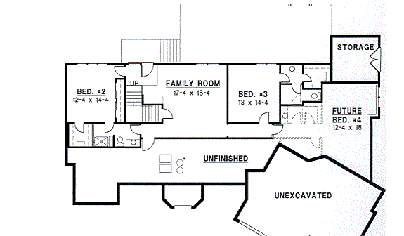 lower floor house blueprint