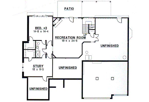 lower floor house blueprint