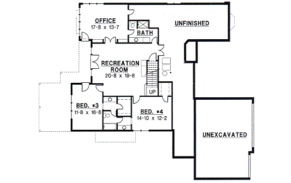 lower floor house blueprint