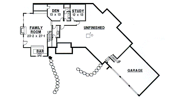 lower floor house blueprint