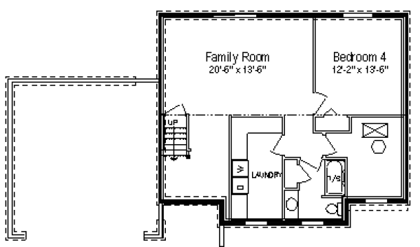 lower floor house blueprint