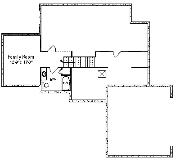 lower floor house blueprint