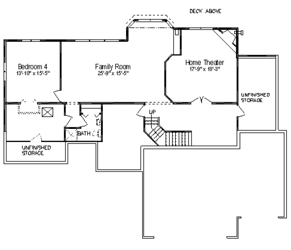 lower floor house blueprint