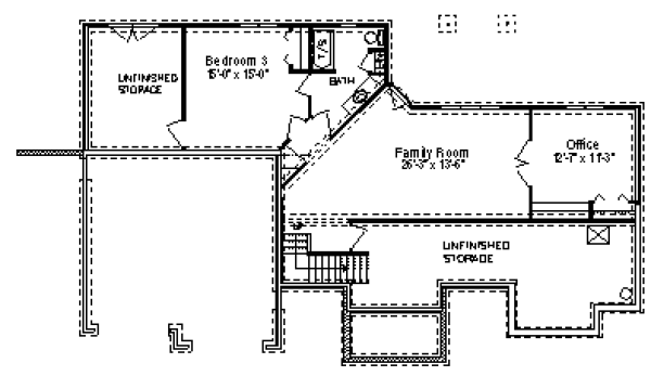 lower floor house blueprint