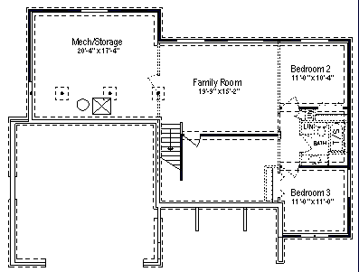 lower floor house blueprint