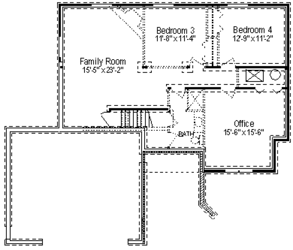 lower floor house blueprint