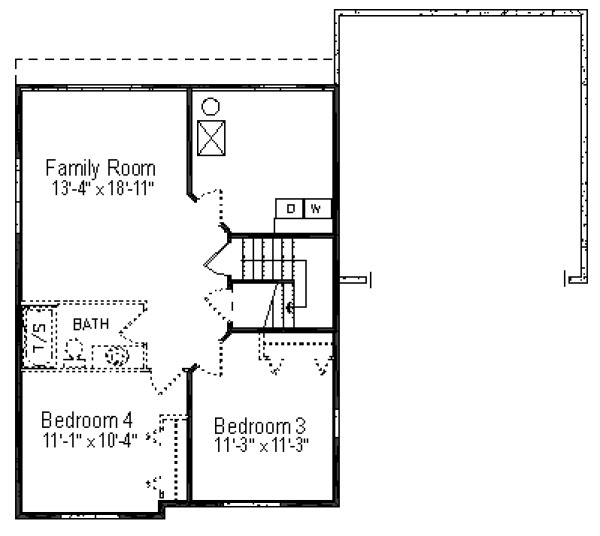 lower floor house blueprint
