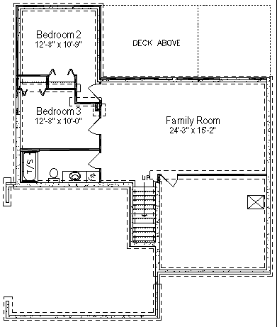 lower floor house blueprint