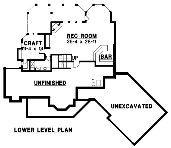 lower floor house blueprint