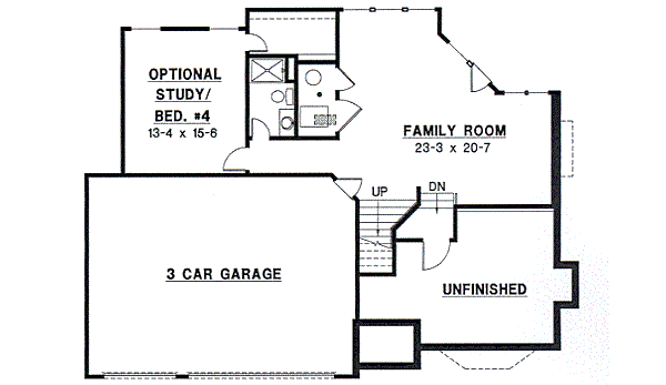 lower floor house blueprint
