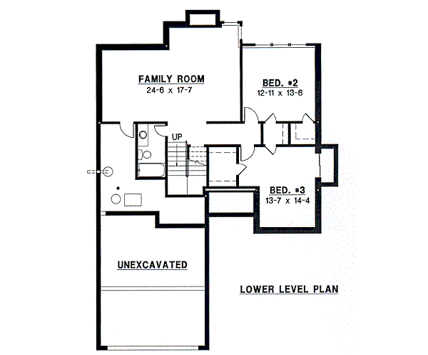 lower floor house blueprint