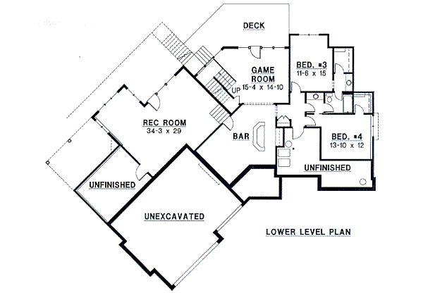 lower floor house blueprint