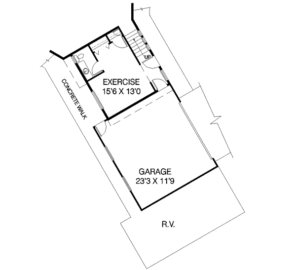 lower floor house blueprint