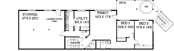 lower floor house blueprint