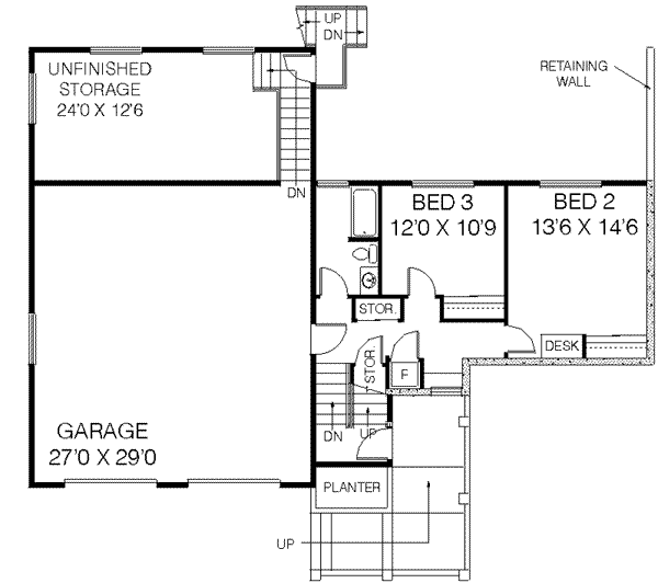 lower floor house blueprint
