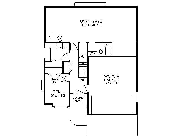 lower floor house blueprint