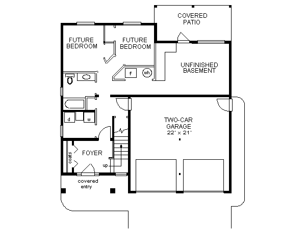 lower floor house blueprint