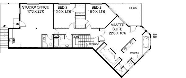 lower floor house blueprint