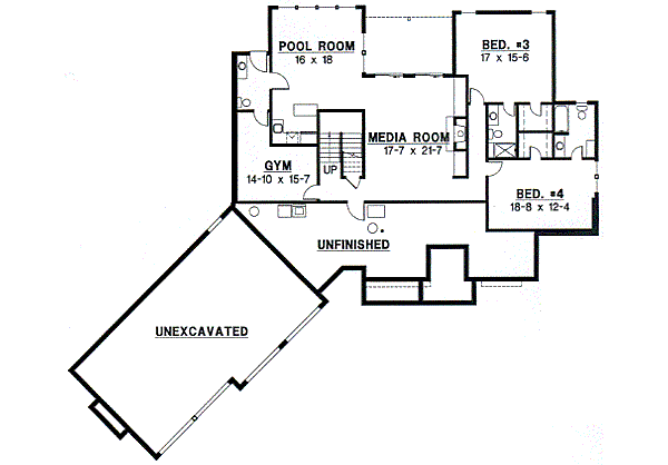 lower floor house blueprint