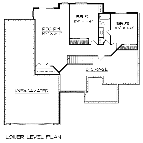 lower floor house blueprint