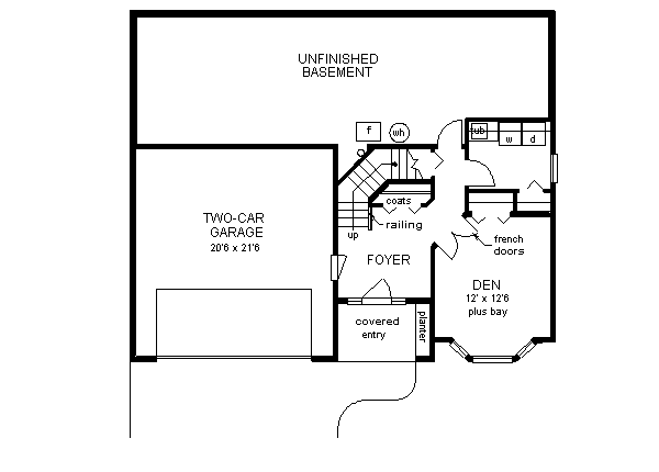 lower floor house blueprint