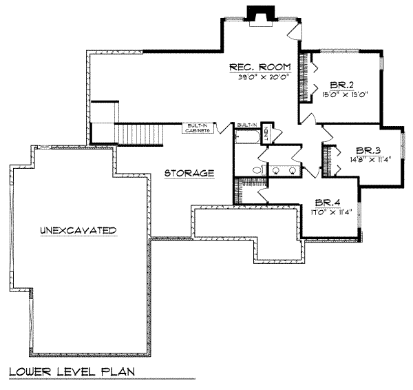 lower floor house blueprint