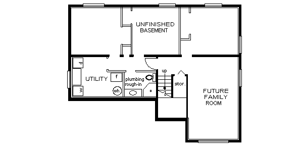 lower floor house blueprint