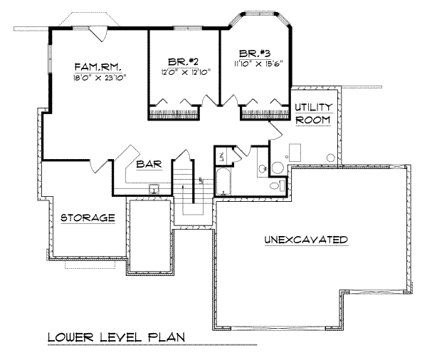 lower floor house blueprint