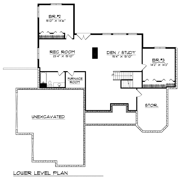 lower floor house blueprint