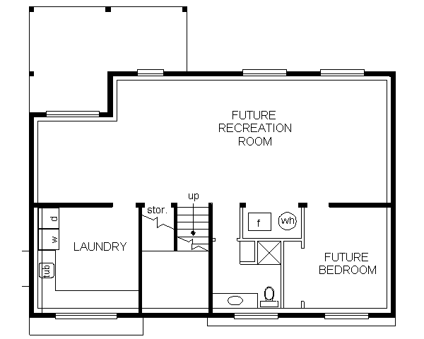 lower floor house blueprint