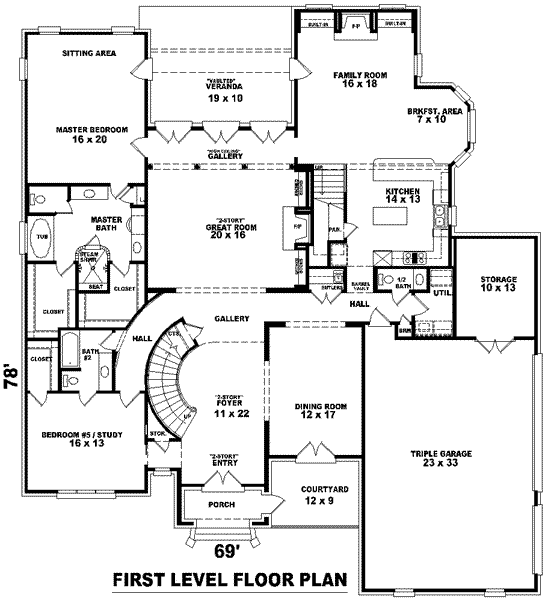 blueprint of a house