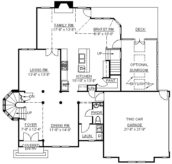 House 28136 Blueprint details, floor plans