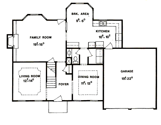 House 31255 Blueprint details floor plans