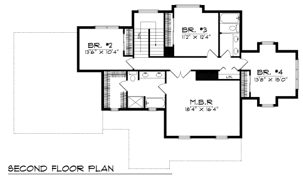 upper floor house blueprint