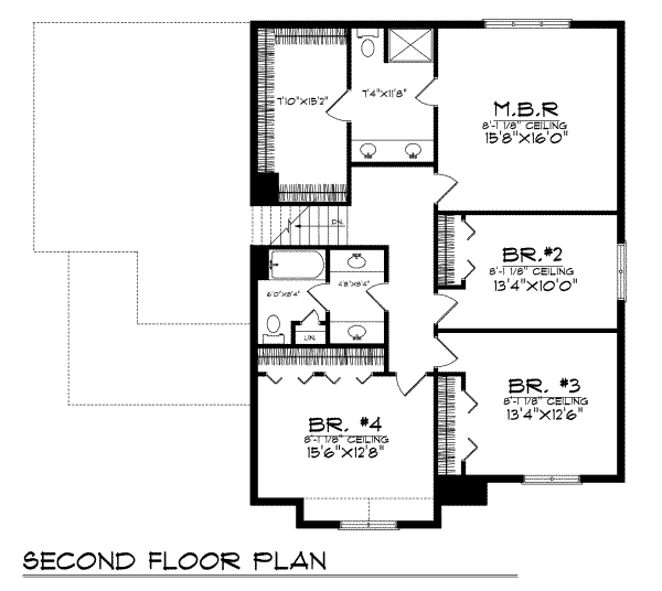 upper floor house blueprint