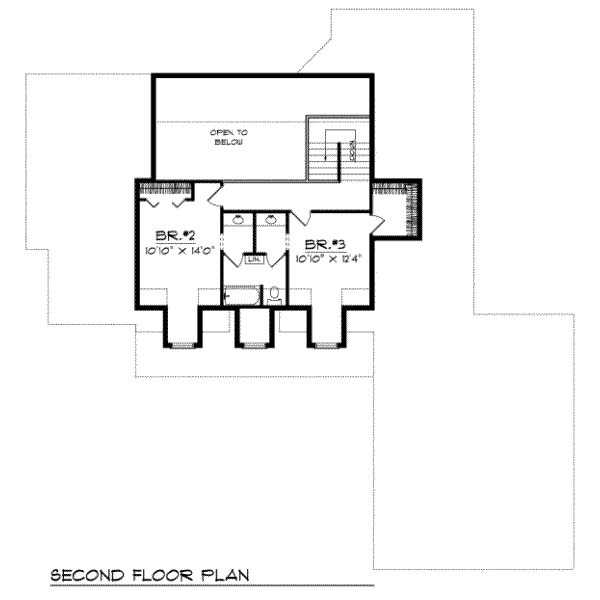 upper floor house blueprint