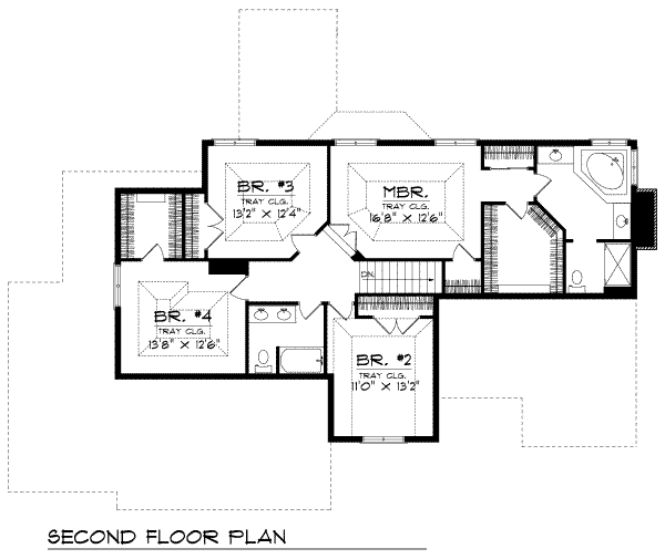 upper floor house blueprint
