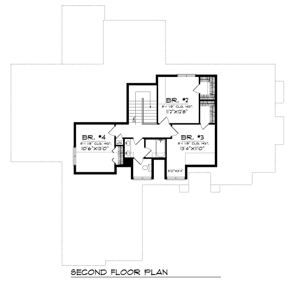 upper floor house blueprint