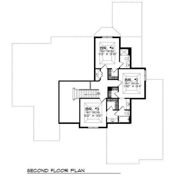 upper floor house blueprint