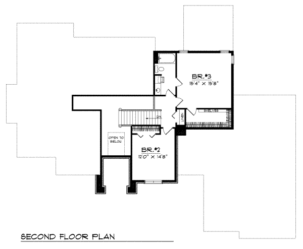 upper floor house blueprint