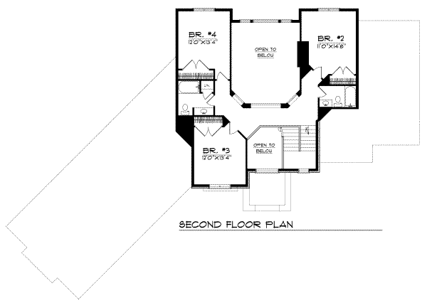 upper floor house blueprint
