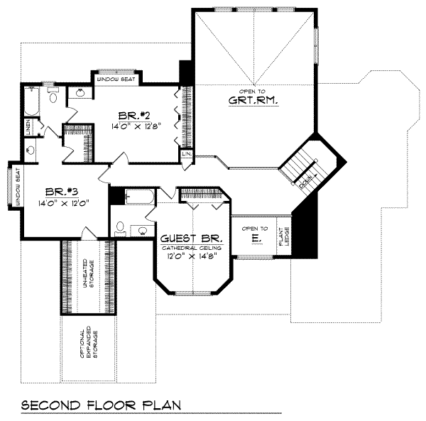 upper floor house blueprint