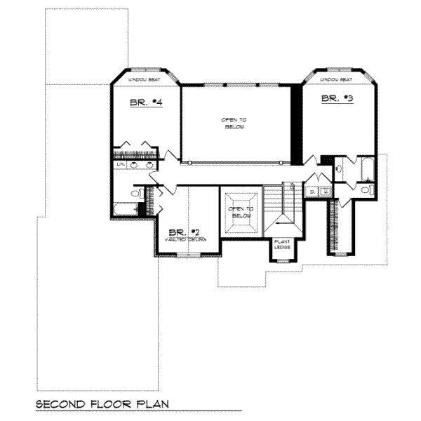upper floor house blueprint