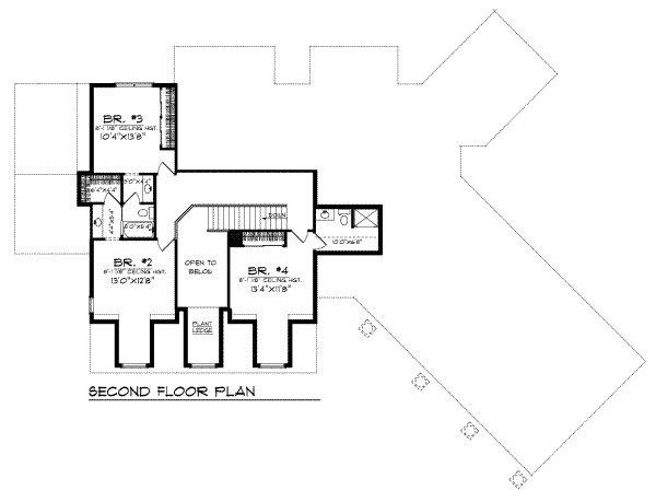 upper floor house blueprint