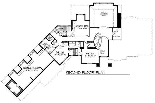 upper floor house blueprint